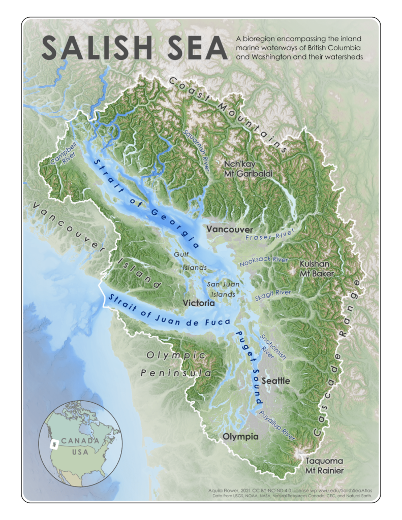 Salish Sea Map