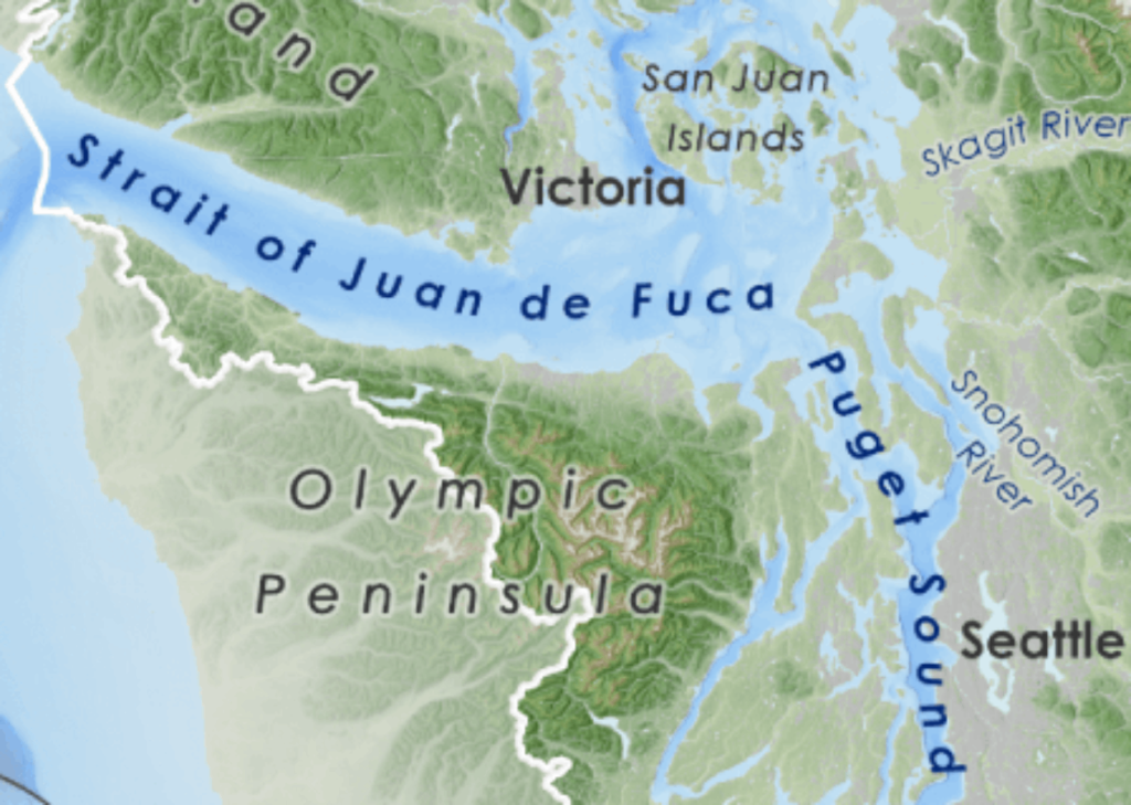 Puget Sound Map